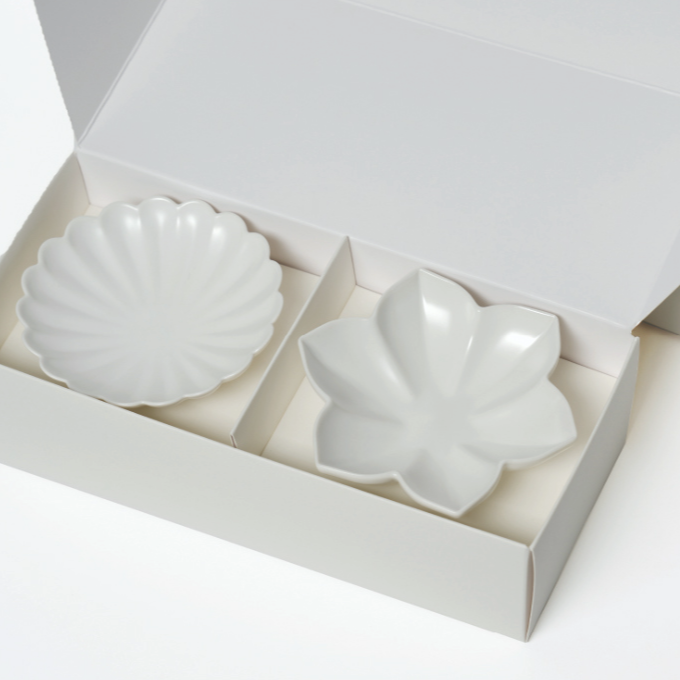 Flower side dish gift set