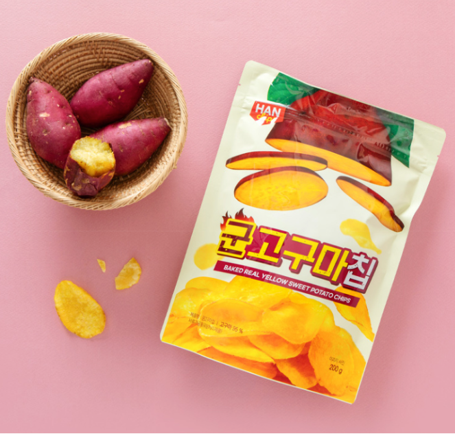 Yellow Sweet Potato Chips