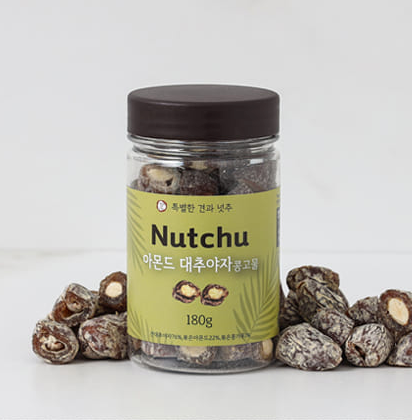 아몬드 바삭대추 3종 선물세트- (Delivery available only in Korea)