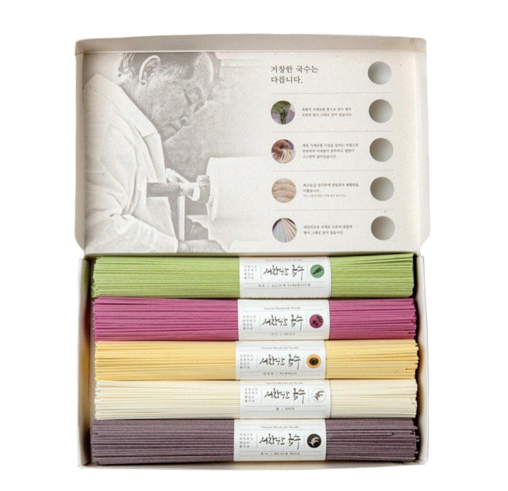 오방색국수 복보자기 세트 (Delivery available only in Korea)