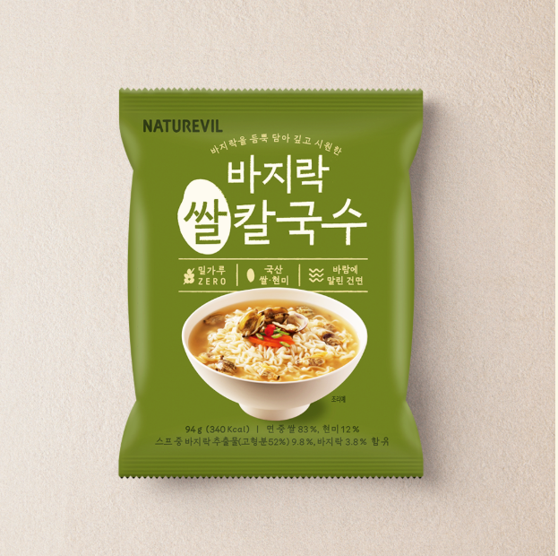 Clam Rice Kalguksu (4 packs)