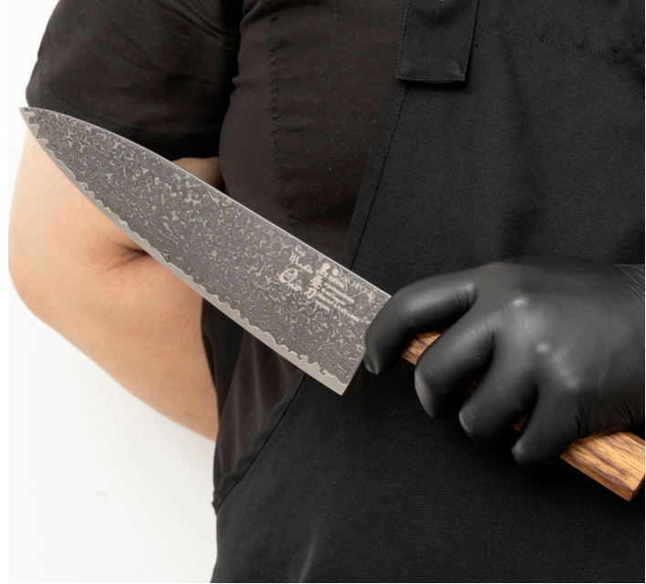 Heukcheopdo Chef's Knife — 73-Layer Damascus (8.3")