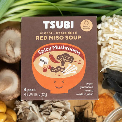 Tsubi Instant Miso Soup (4 flavors)