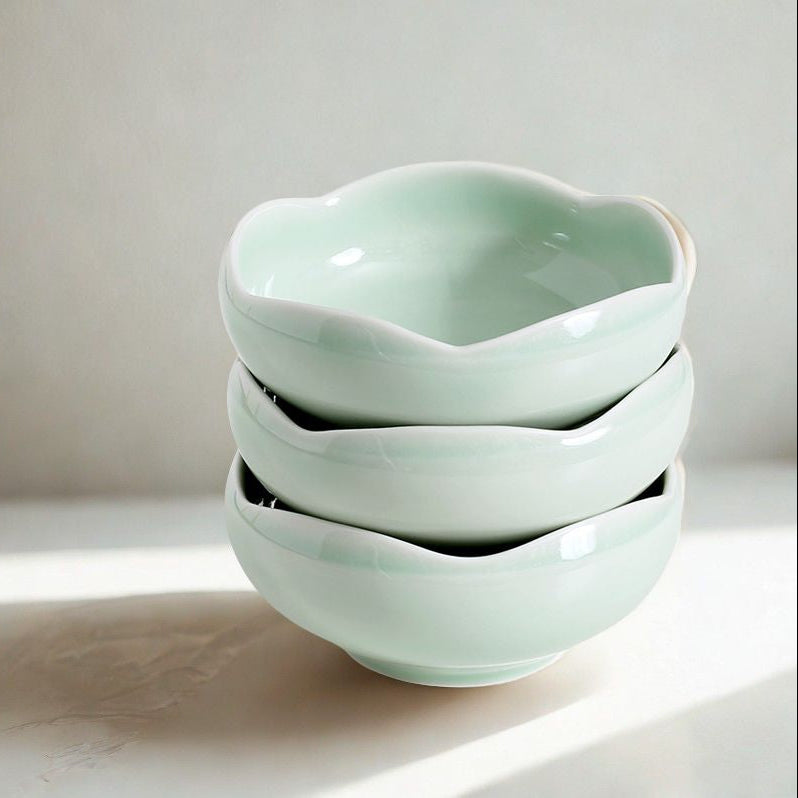 Camellia Celadon Sauce Bowl