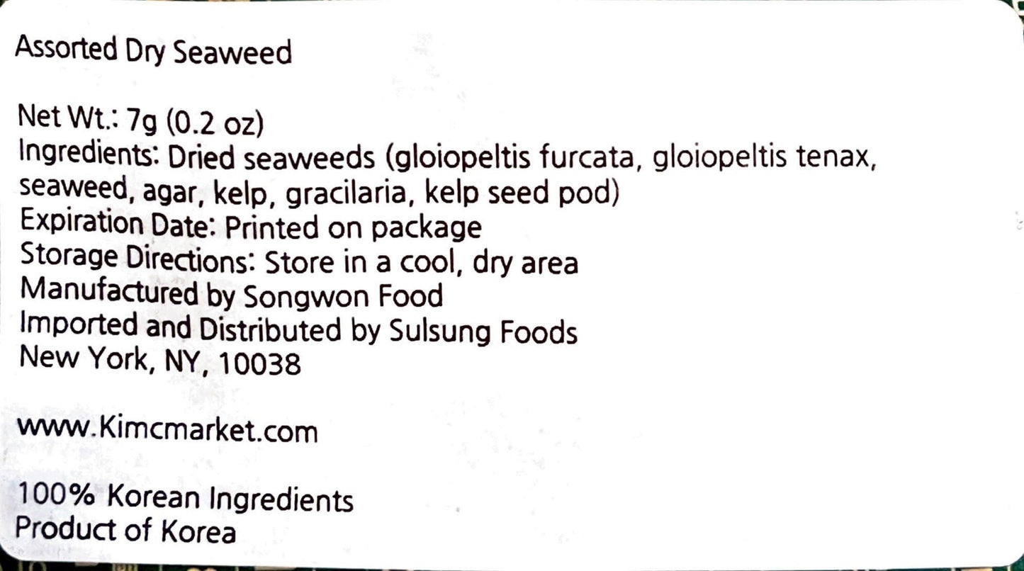 Assorted Dried Seaweed (Pack of 2) - Kim'C Market