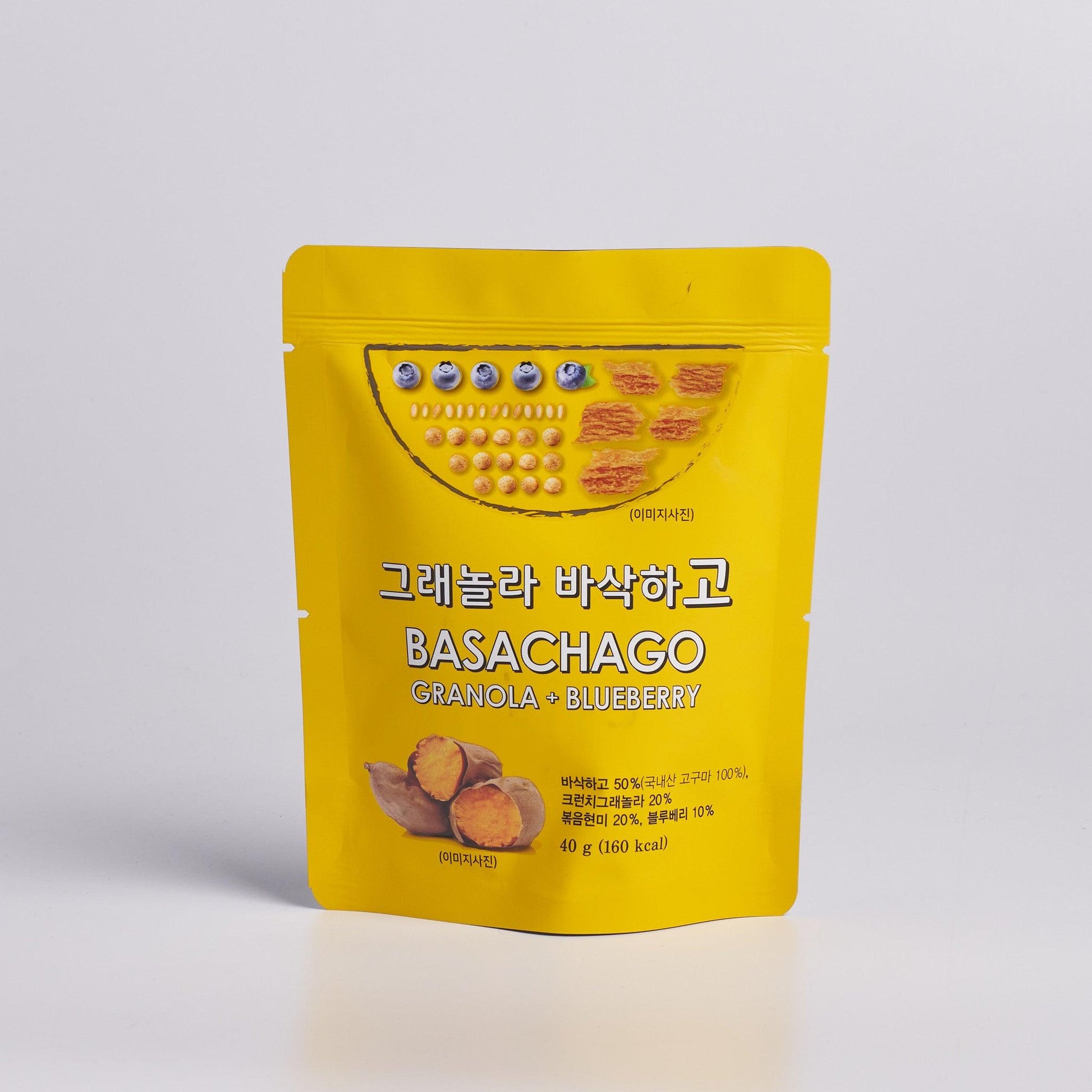 Basachago Granola & Blueberry (Pack of 2) - Kim'C Market
