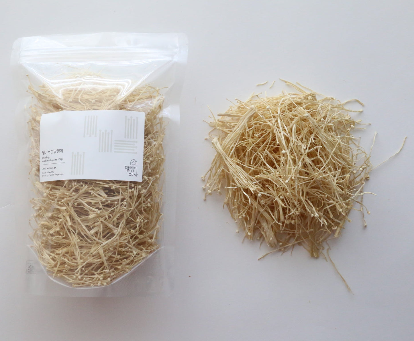 Dried Enoki Mushroom - Kim'C Market