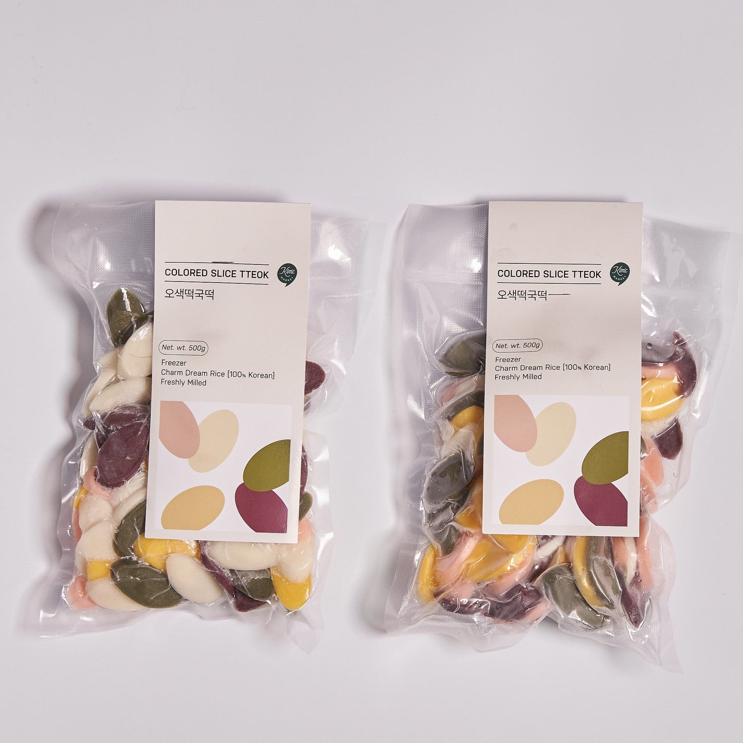 Five Colored Natural Rice Cake (2 Packs) - Kim'C Market