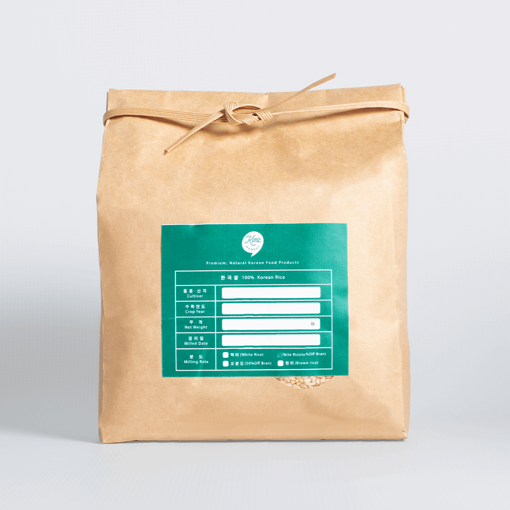 Gawaji No. 1 Rice [100% Korean Rice; Freshly Milled in New York] - Kim'C Market