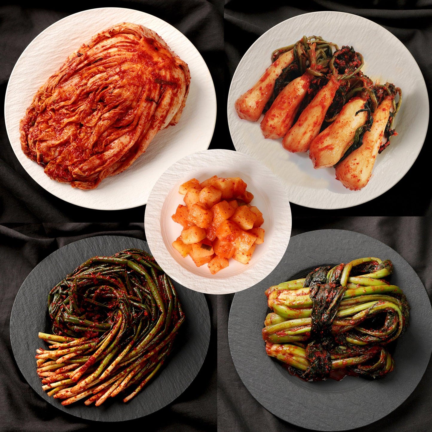 HaeDamChon Premium Korean Kimchi [SET 3] - Kim'C Market