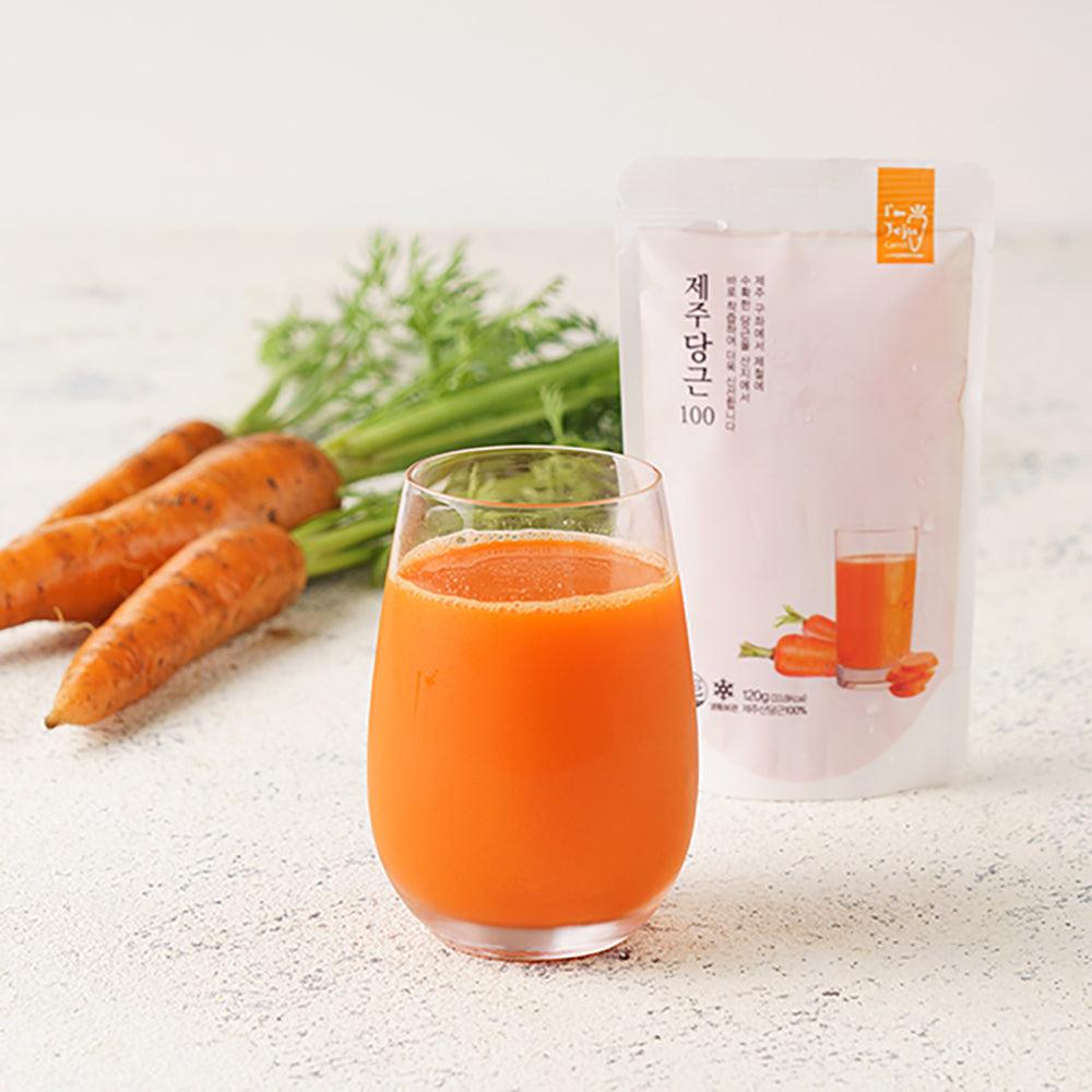 Jeju Carrot Juice 100 (Sell by 8/11/23) - Kim'C Market