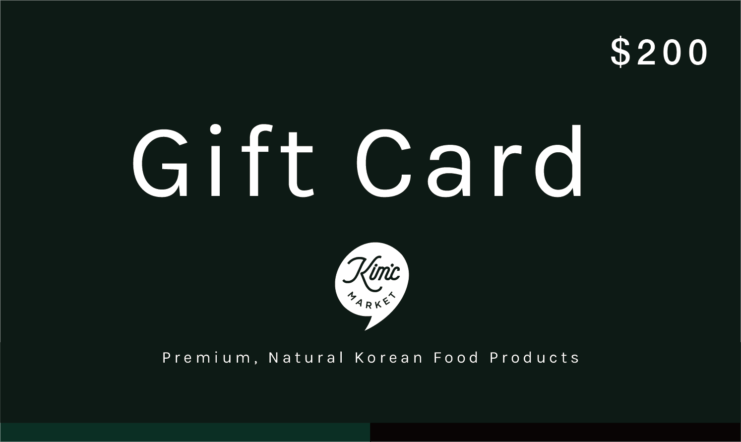Kim'C Market Gift Card - Kim'C Market