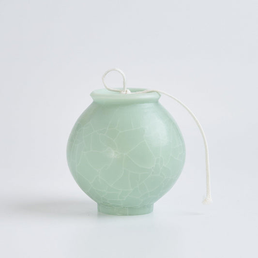 Moon Jar Scented Candle - Aqua Celadon - Kim'C Market