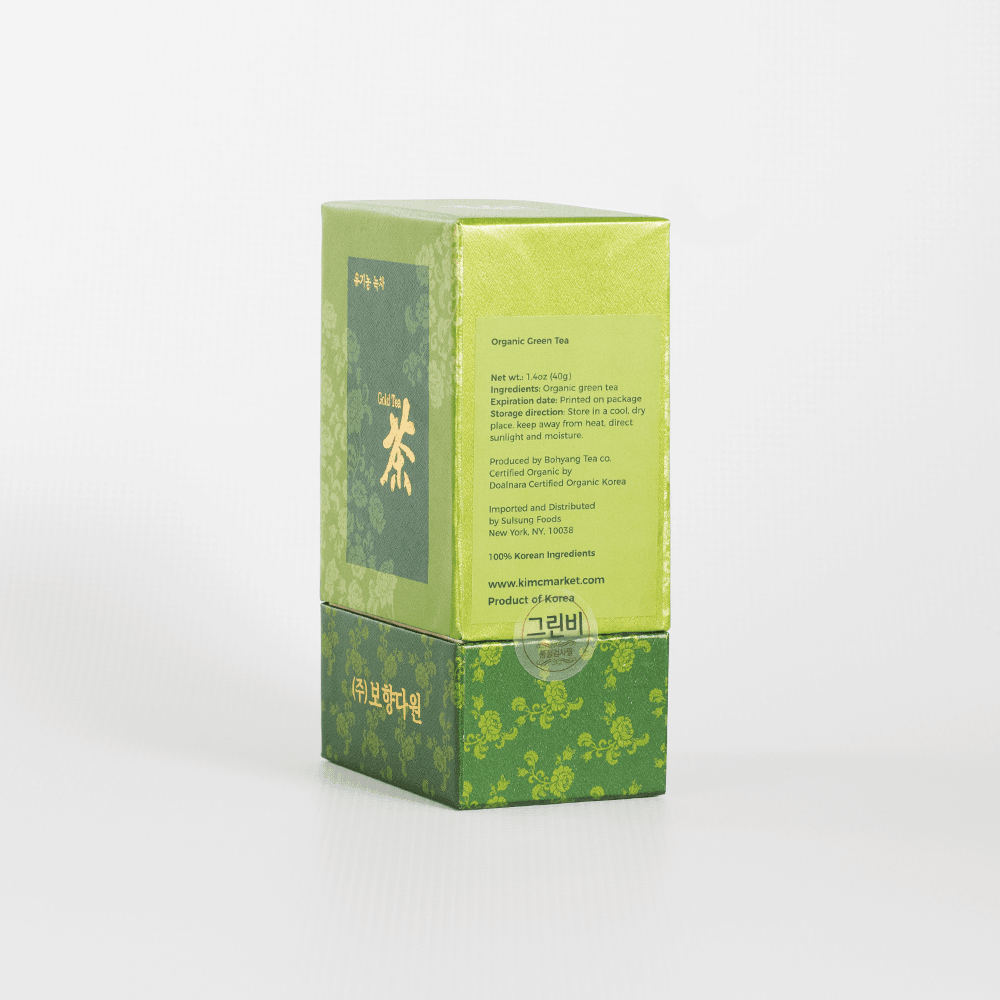 Organic Green Tea Grinbee (Gokwoo) (Sell by 3/5/23) - Kim'C Market