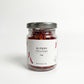 Dried red pepper jar with glass container and red chile pieces (14 g)