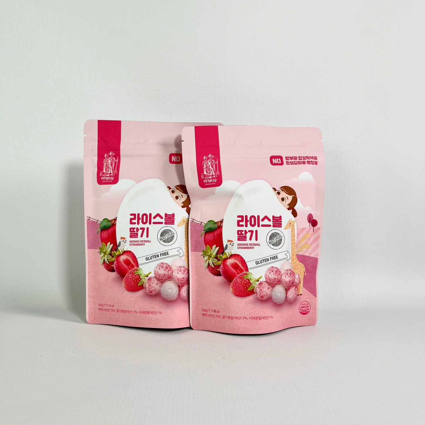 Rice Ball (Fruits/ Strawberry) X 2 Packs - Kim'C Market