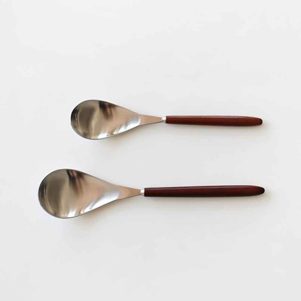 Rim Natural Lacquered Maple Serving Spoon - Kim'C Market