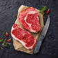 [Steak Family Set 1] Ribeye 12 oz. x 2 + New York Strip 12 oz. x 2 (Never frozen) - Kim'C Market