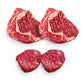 [Steak Family Set 3] Filet Mignon 6 oz. x 2 + Ribeye 12 oz. x 2 (Never frozen) - Kim'C Market