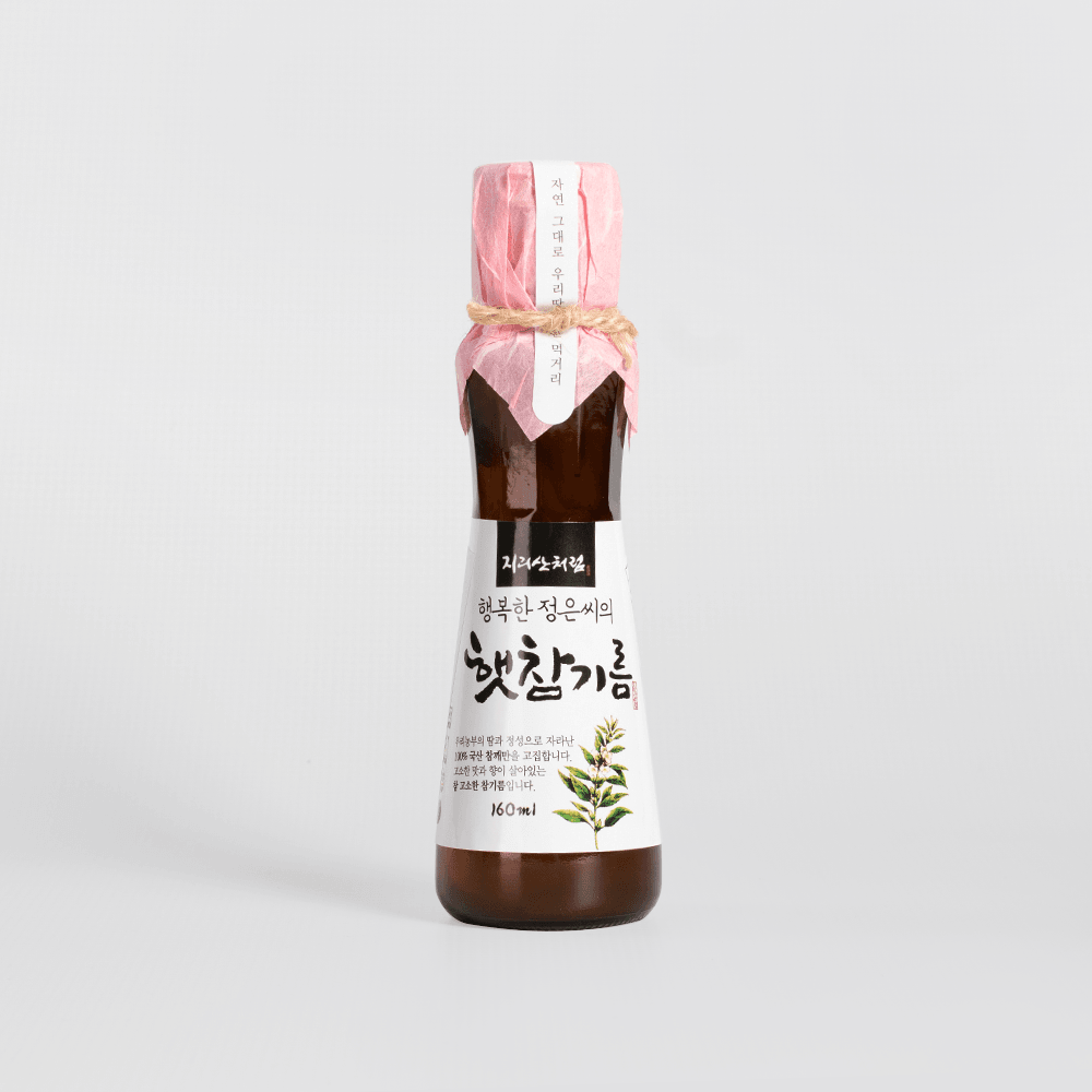 The Happy Ms. Jungeun Fresh Sesame Oil - Kim'C Market