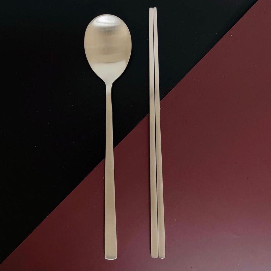 Traditional Yugi Bronzeware Cutlery (2 Types) - Kim'C Market