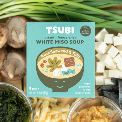 Tsubi Instant Miso Soup (3 flavors)