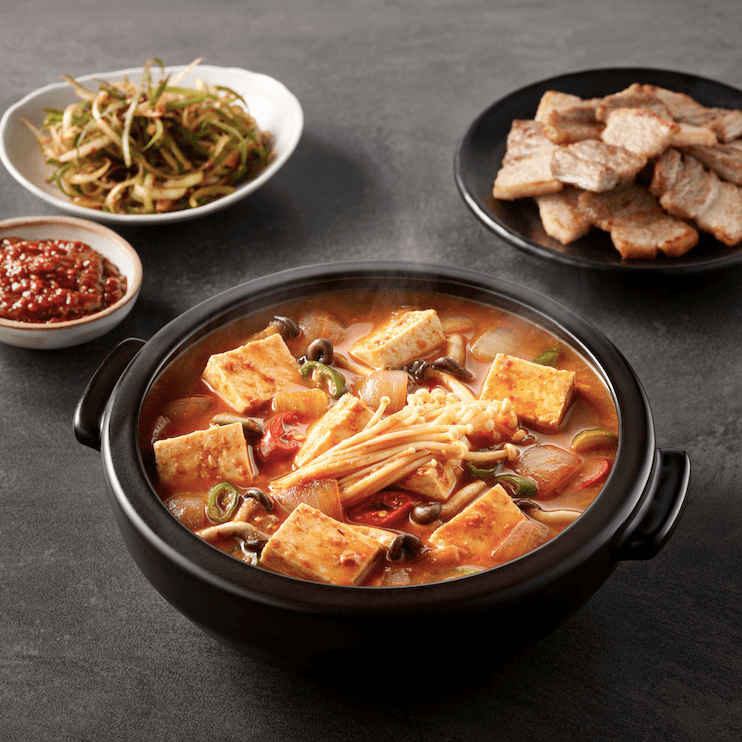 Vegetarian Rich Doenjang Stew (pack of 2) - Kim'C Market
